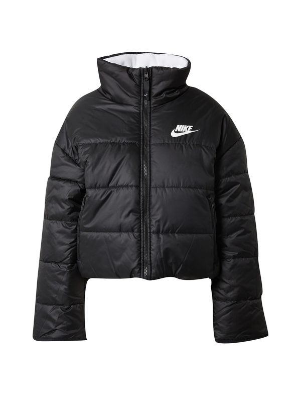 Nike Sportswear Nike Sportswear Зимно яке  черно / бяло