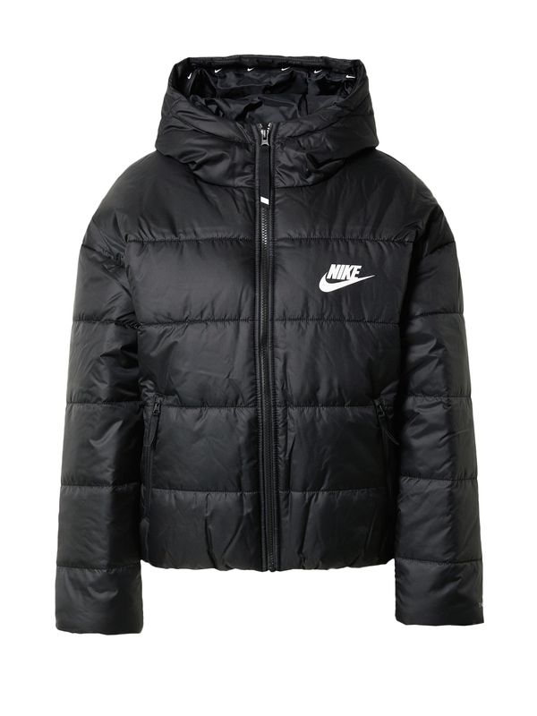 Nike Sportswear Nike Sportswear Зимно яке  черно / бяло