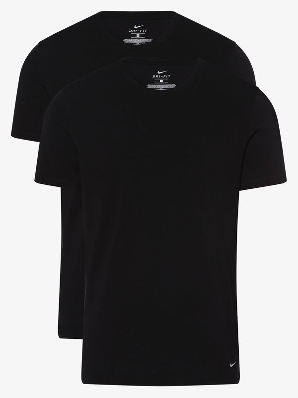 NIKE NIKE Тениска  черно