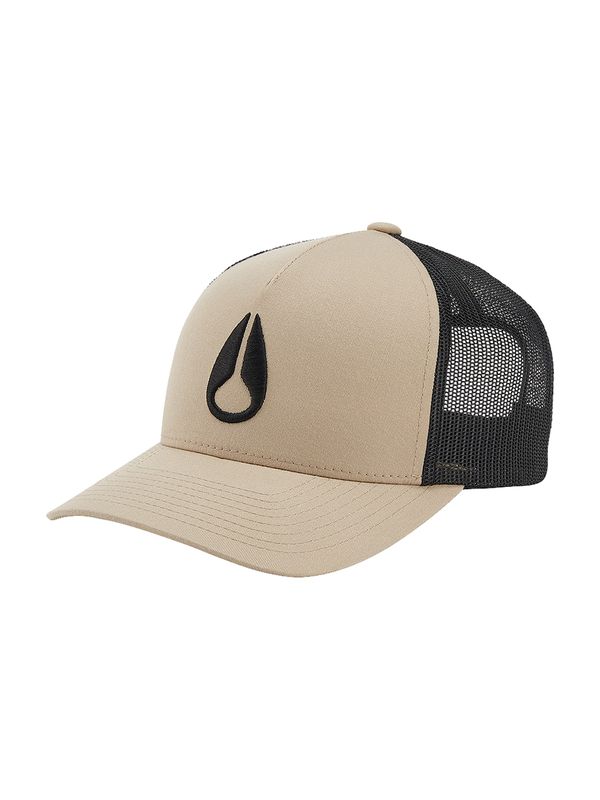 Nixon Nixon Шапка с козирка  тъмнобежово / черно