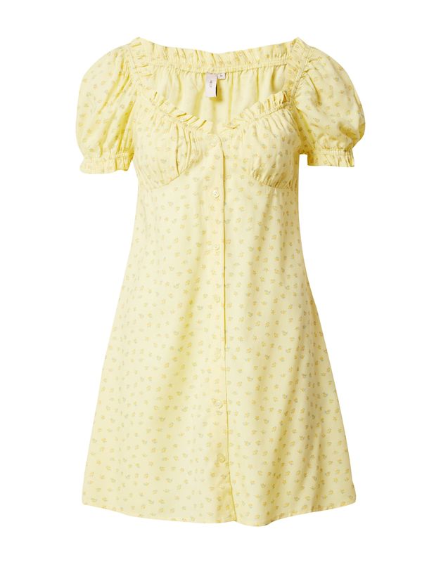 NLY by Nelly NLY by Nelly Рокля тип риза  жълто / светложълто / пастелно зелено