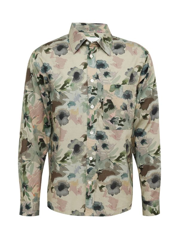 NN07 NN07 Риза 'Hans 5036'  бежово / сиво / зелено / пастелно зелено