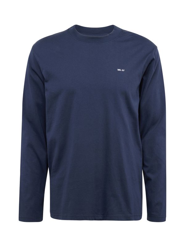 NN07 NN07 Тениска 'Adam'  тъмносиньо / бяло