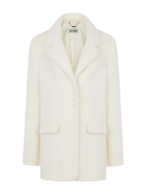 NOCTURNE NOCTURNE Блейзър  мръсно бяло