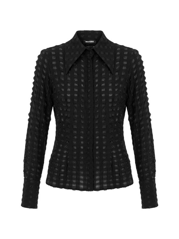 NOCTURNE NOCTURNE Блуза  черно