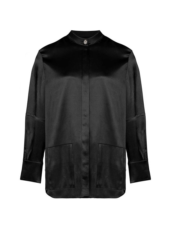 NOCTURNE NOCTURNE Блуза  черно