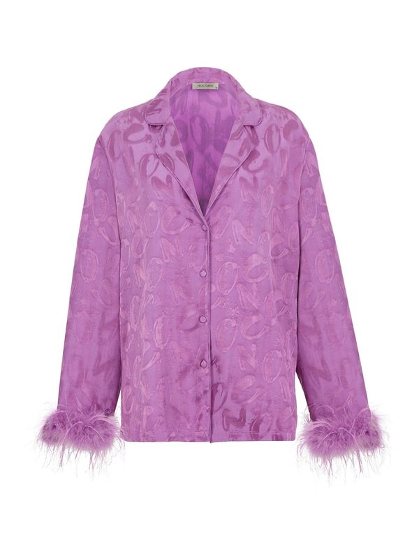 NOCTURNE NOCTURNE Блуза  люляк