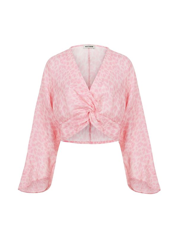 NOCTURNE NOCTURNE Блуза  розово / бледорозово
