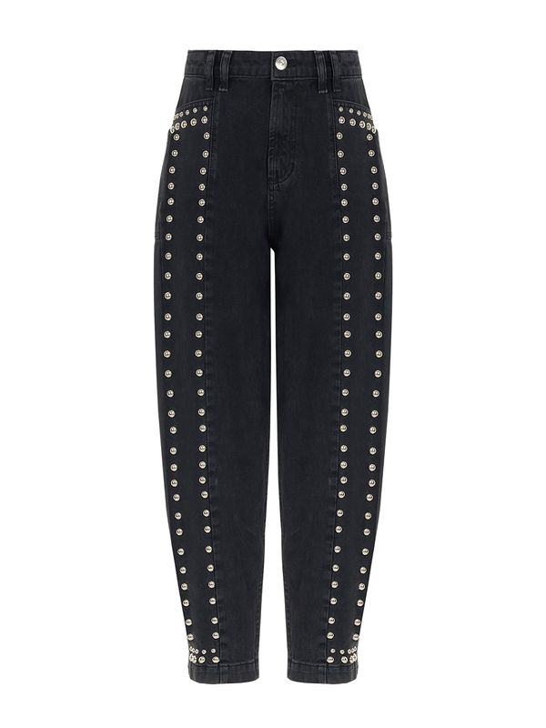 NOCTURNE NOCTURNE Дънки  черен деним / сребърно