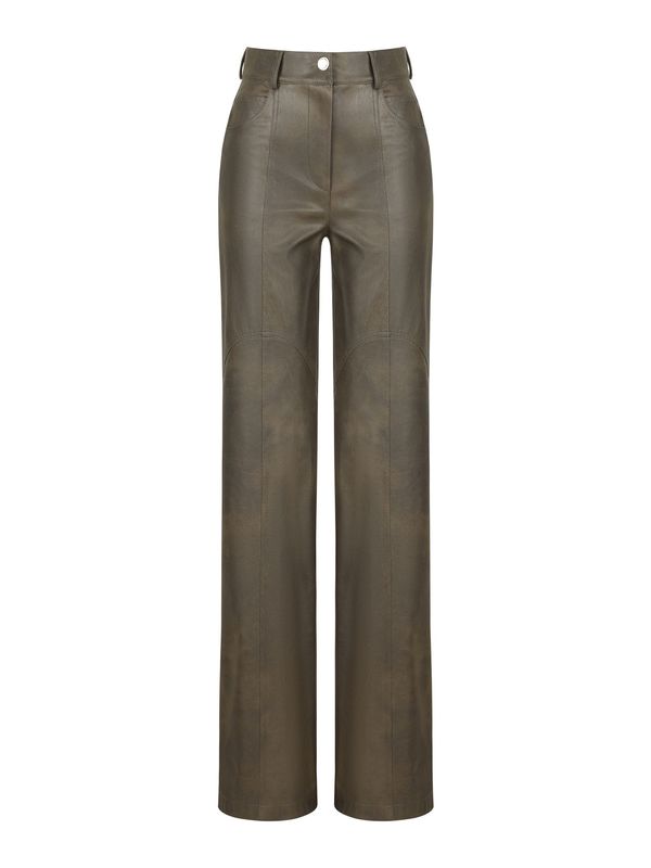 NOCTURNE NOCTURNE Панталон  сиво-кафяво