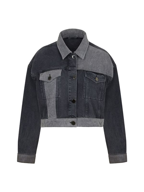 NOCTURNE NOCTURNE Преходно яке  антрацитно черно / тъмносиво