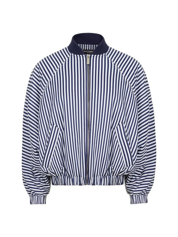 NOCTURNE NOCTURNE Преходно яке  нейви синьо / бяло