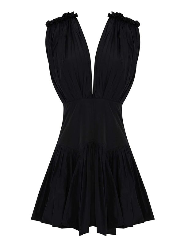 NOCTURNE NOCTURNE Рокля  черно