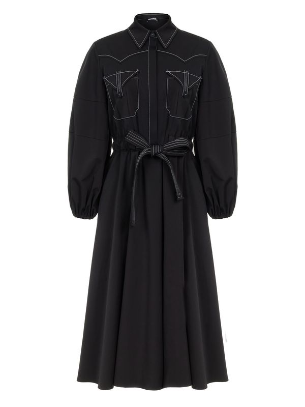 NOCTURNE NOCTURNE Рокля  черно