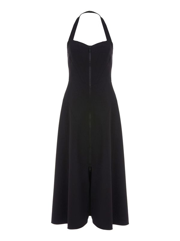 NOCTURNE NOCTURNE Рокля  черно