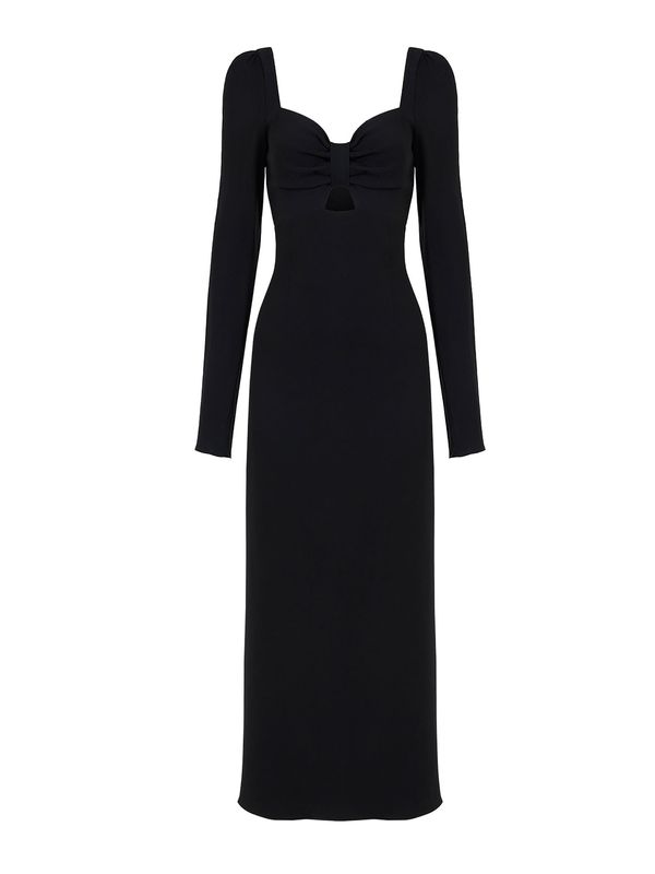 NOCTURNE NOCTURNE Рокля  черно