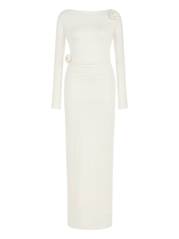 NOCTURNE NOCTURNE Рокля  мръсно бяло