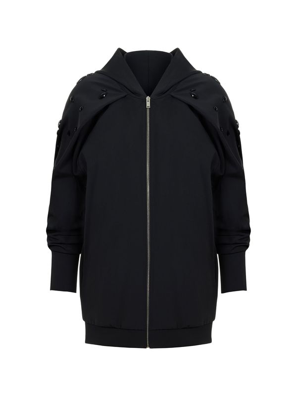 NOCTURNE NOCTURNE Суичъри с качулка  черно