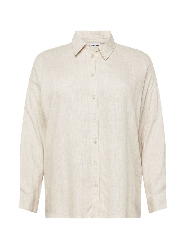 Noisy May Curve Noisy May Curve Блуза 'LEILANI'  бежово