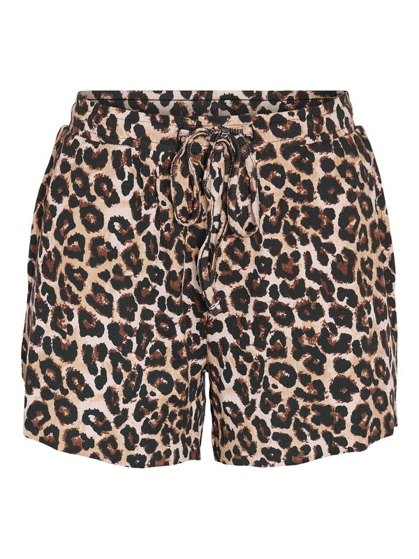 Noisy may Noisy may Панталон 'PASA'  бежово / цвят "пясък" / кафяво / черно