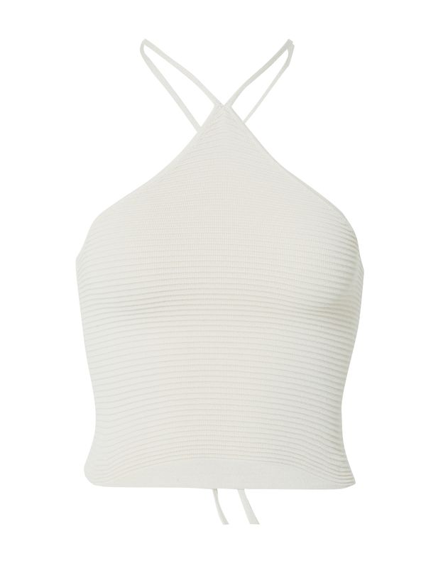 Noisy may Noisy may Плетен топ 'VIBE'  бежово