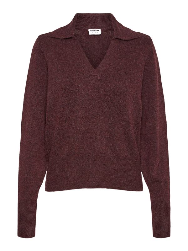 Noisy may Noisy may Пуловер 'Ian'  червено-виолетово