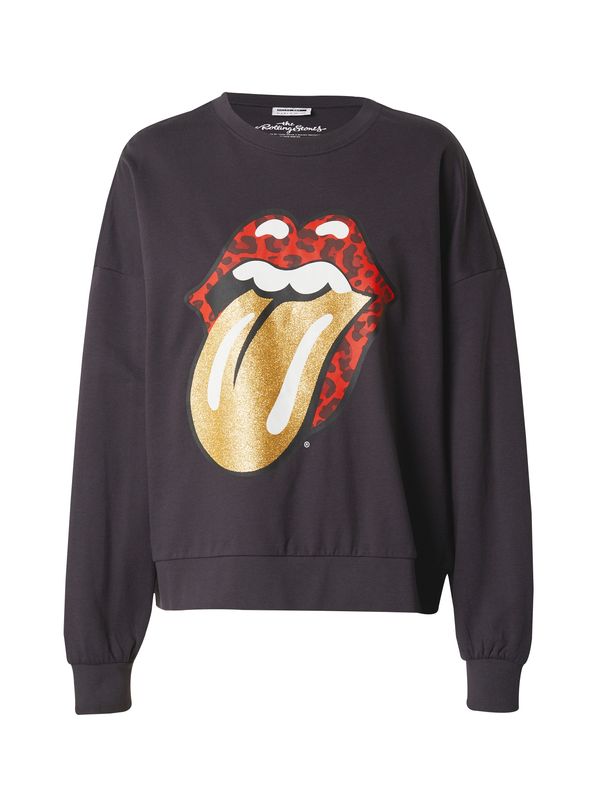 Noisy may Noisy may Суичър 'ARIEL'  злато / тъмносиво / червено / бяло