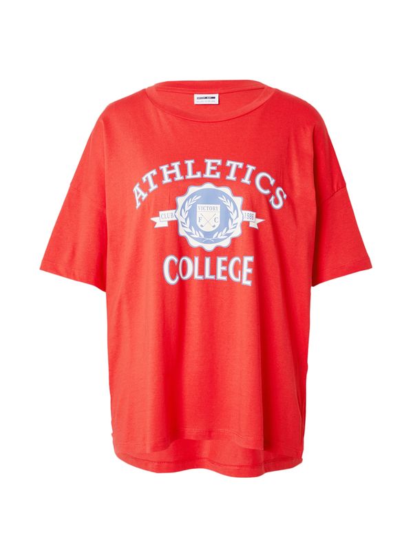 Noisy may Noisy may Тениска 'IDA USA'  светлосиньо / огнено червено / бяло