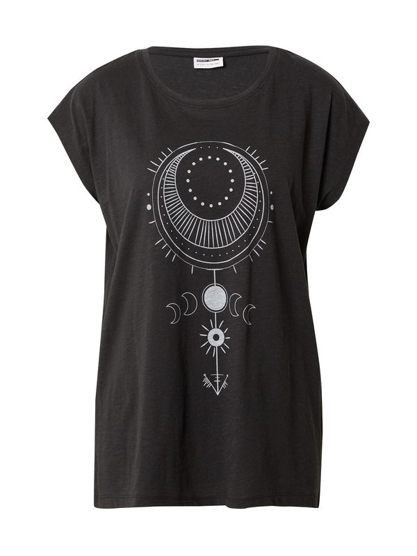 Noisy may Noisy may Тениска 'MATHILDE'  черно / бяло