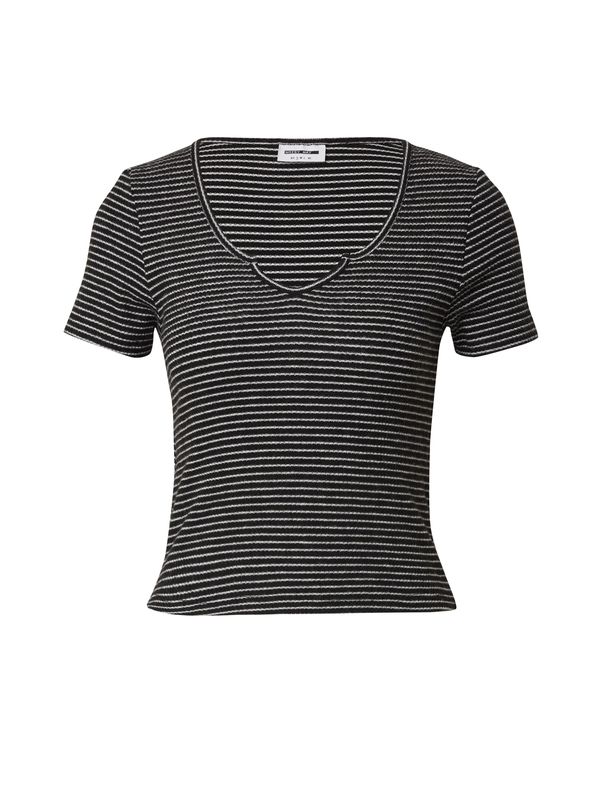 Noisy may Noisy may Тениска 'POSY'  черно / бяло