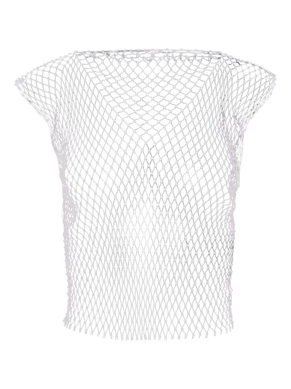 Noisy may Noisy may Тениска 'XENIA'  сребърно / бяло