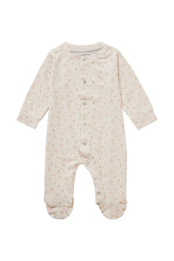 Noppies Noppies Бебешки гащеризони/боди 'Bement'  екрю / цвят "пясък" / пудра