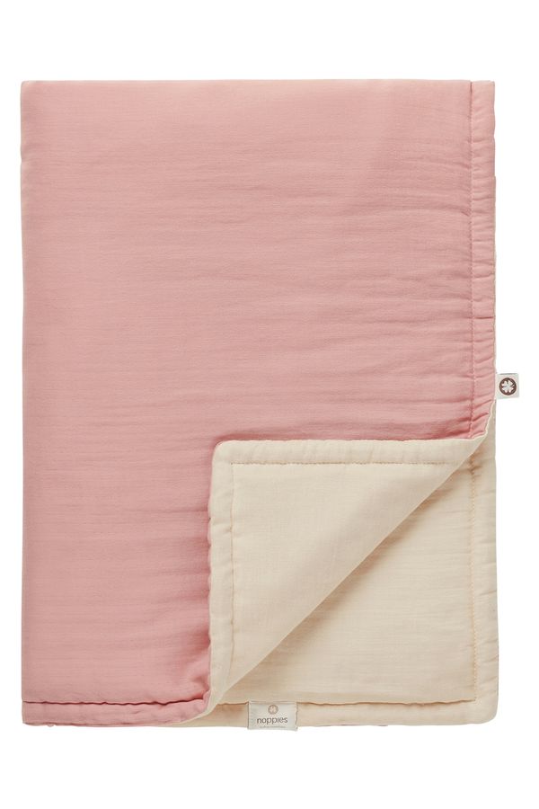 Noppies Noppies Бебешко одеяло  бежово / пастелно розово