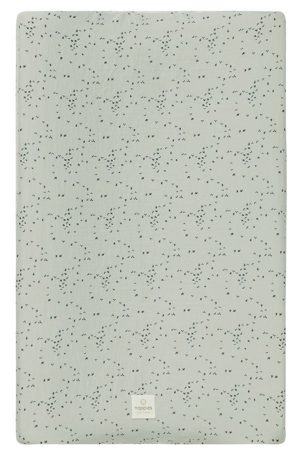 Noppies Noppies Бебешко одеяло ' Botanical'  пастелно зелено / тъмнозелено