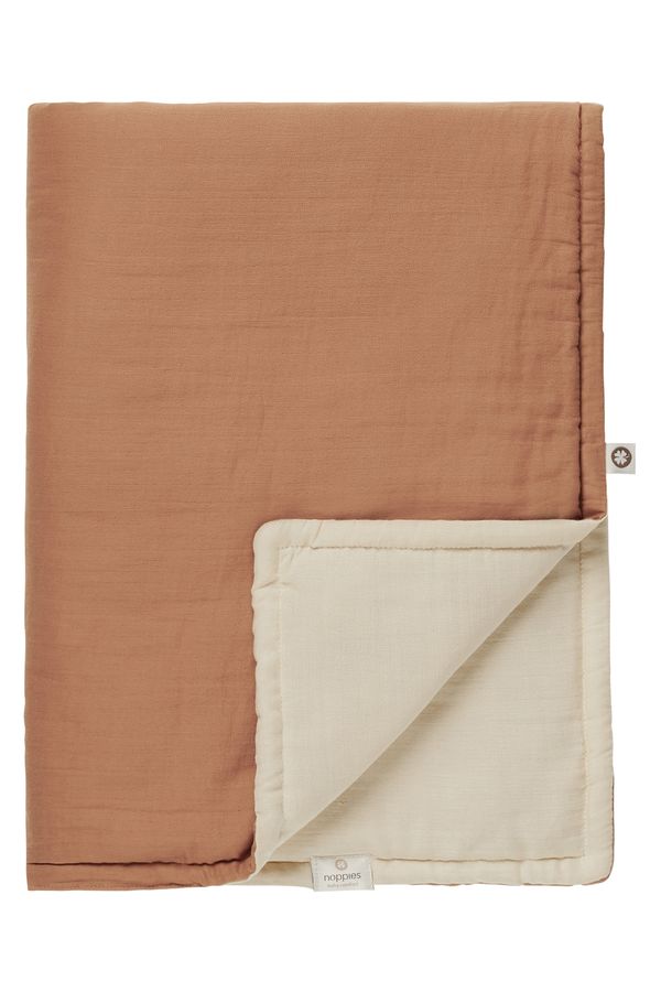 Noppies Noppies Бебешко одеяло  цвят "пясък" / яйчена черупка