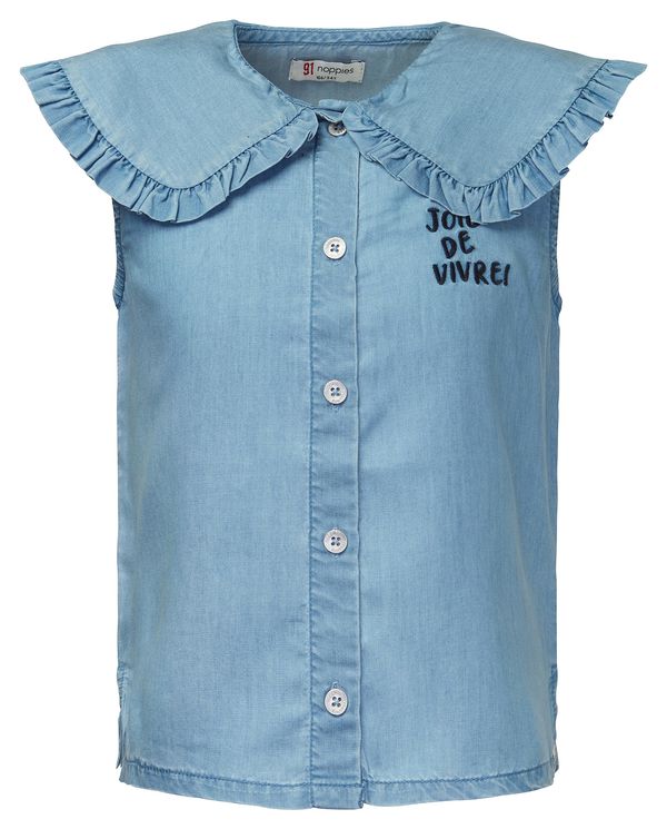 Noppies Noppies Блуза 'Guimba'  синьо меланж / черно