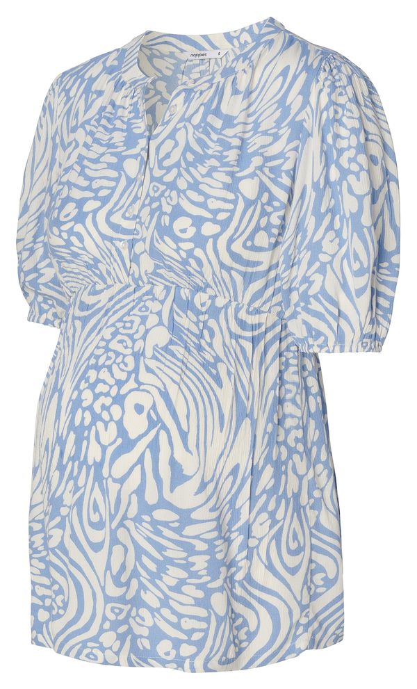 Noppies Noppies Блуза 'Kensi'  светлосиньо / мръсно бяло