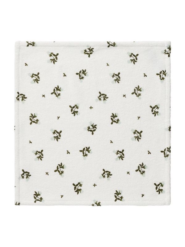 Noppies Noppies Кърпи 'Blooming Clover'  маслина / бяло