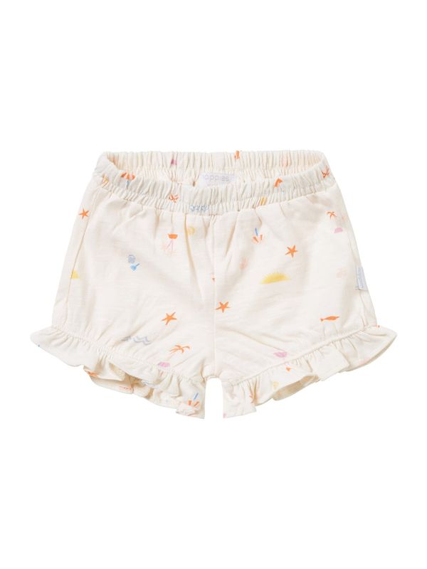 Noppies Noppies Панталон 'Nanoy'  кремаво / светлосиньо / тъмножълто / мандарина