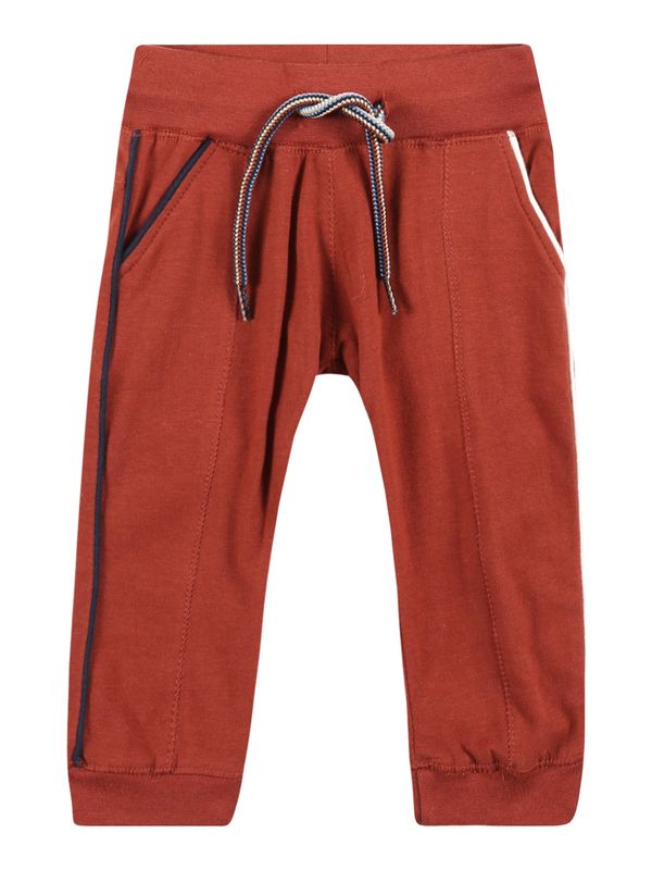 Noppies Noppies Панталон 'Rostock'  синьо / ръждиво кафяво / бяло