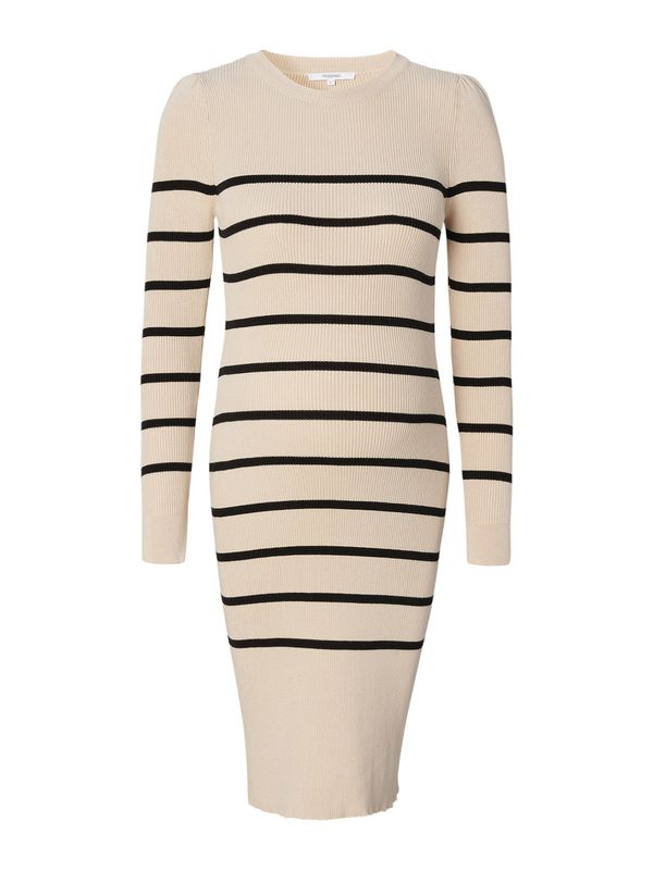 Noppies Noppies Плетена рокля 'Vena'  бежово / черно