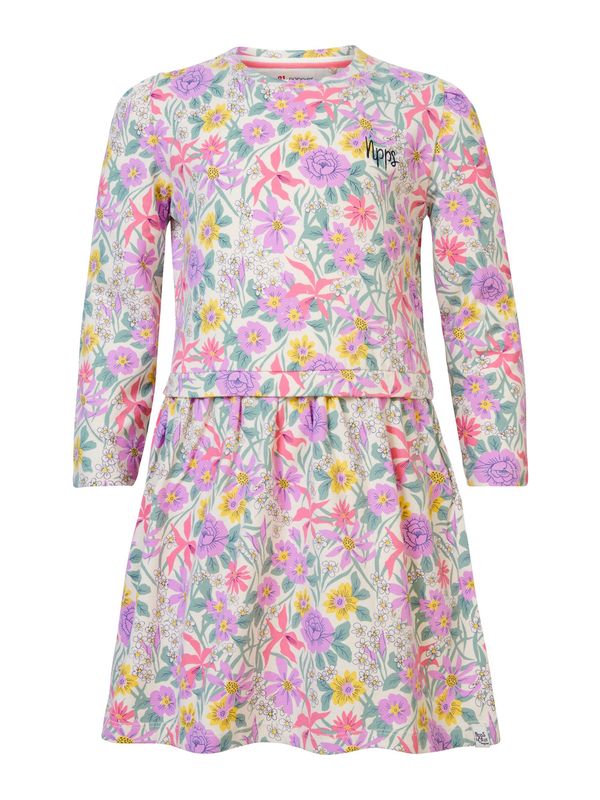 Noppies Noppies Рокля 'Ellaville'  жълто / светлосиво / лилав / розово