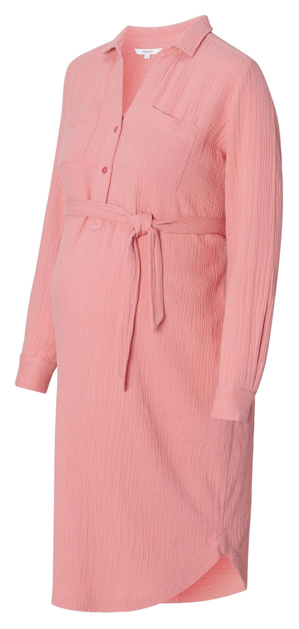 Noppies Noppies Рокля тип риза 'Epworth'  светлорозово