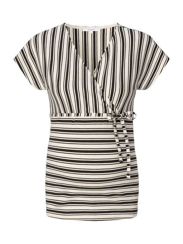 Noppies Noppies Тениска 'Bowie'  черно / бяло