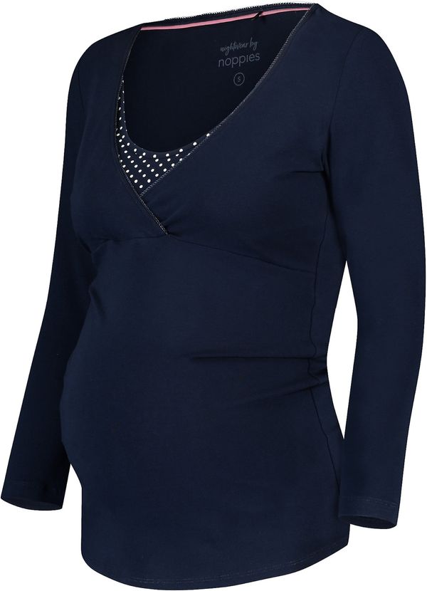 Noppies Noppies Тениска 'Demi'  нощно синьо / бяло