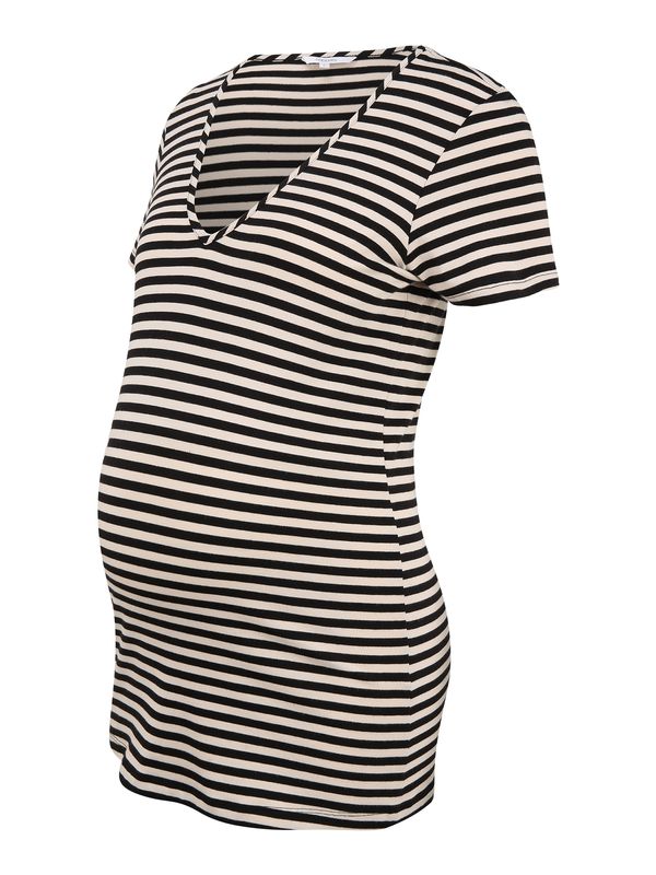 Noppies Noppies Тениска 'Easton'  бежово / черно