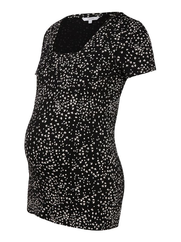 Noppies Noppies Тениска 'Elkdale'  черно / бяло