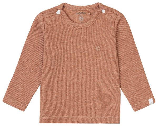 Noppies Noppies Тениска 'Natal'  коняк / мръсно бяло