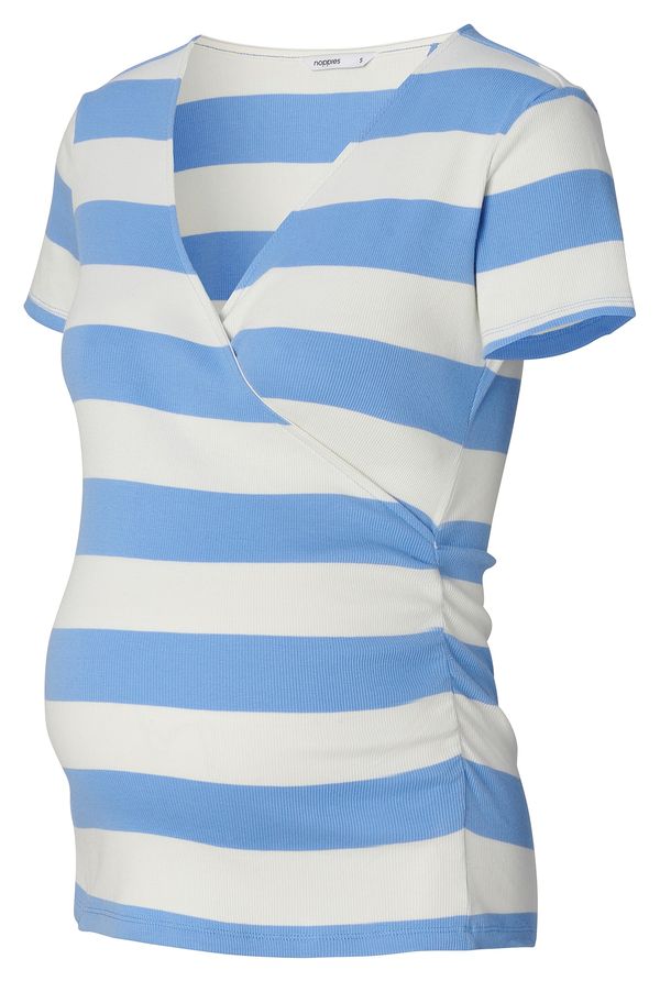 Noppies Noppies Тениска 'Sanson'  синьо / бяло