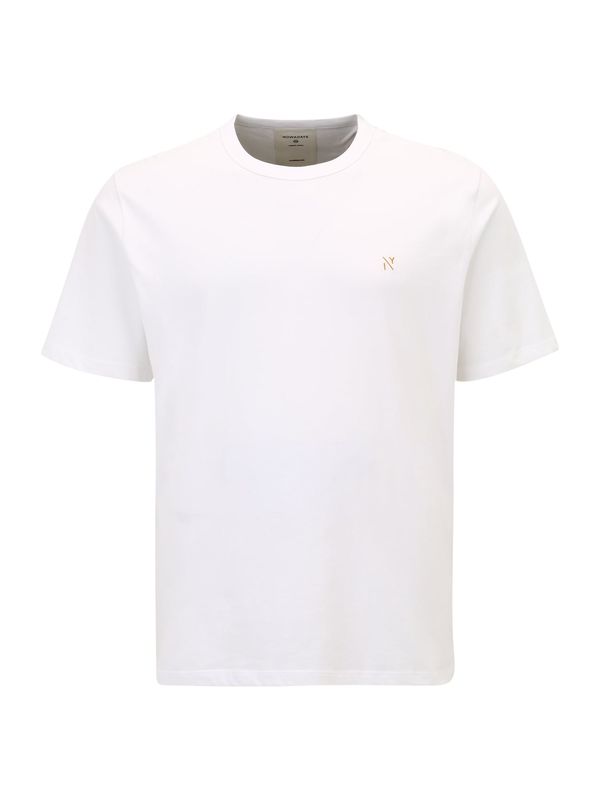 NOWADAYS NOWADAYS Тениска  кафяво / бяло